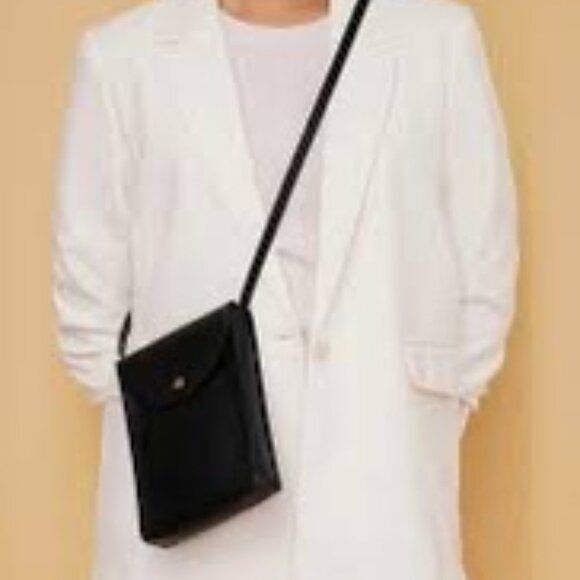 Minor History "The Bandit" Crossbody Bag in Black EUC - Picture 1 of 8